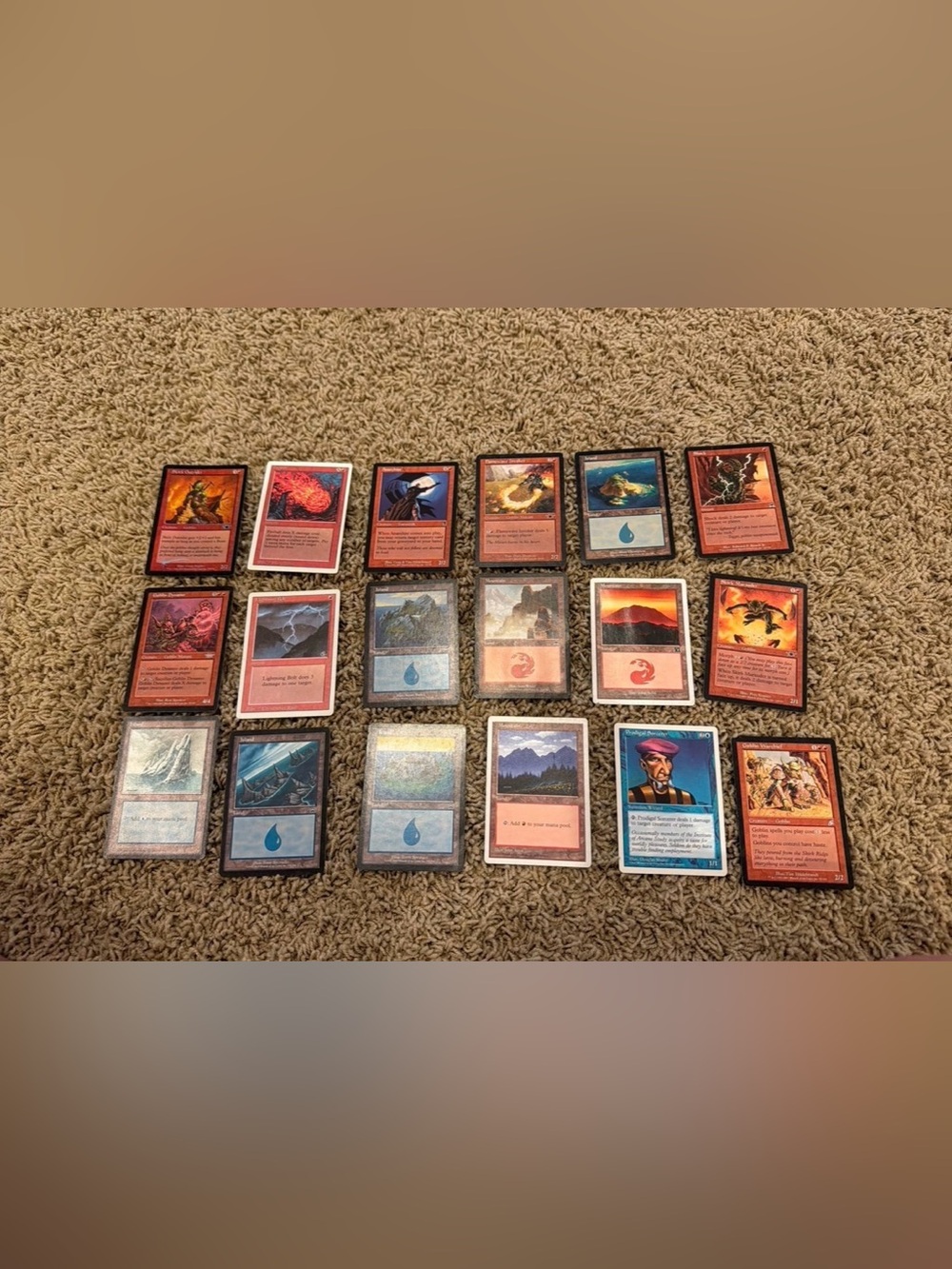 Magic The Gathering Card Lot – Vintage Lands, Goblins, Foils, Mixed Set MTG Bund